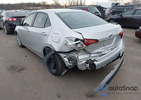 2019 Toyota Corolla Le z USA, uszkodzony, nr VIN 5YFBURHE5KP938859